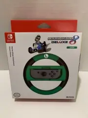 HORI Official Nintendo Switch Mario Kart 8 Deluxe Wheel Luigi Version New Sealed