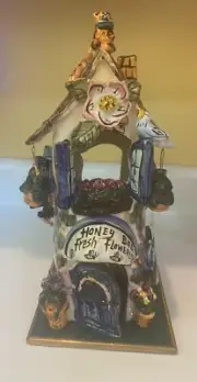 BLUE SKY POTTERY Heather Goldminc HONEY BEE INN Signed NWT Brand New ~ FREE SHIP