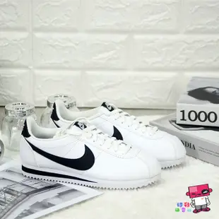 球鞋補習班 WMNS NIKE CLASSIC CORTEZ LEATHER OG 阿甘 黑白 女 807471-101