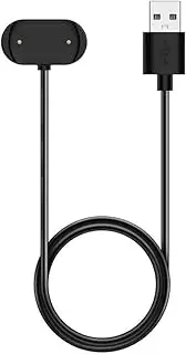 Emilydeals Charger for Amazfit GTR 4/GTR 3/GTS 4/GTS 3/T-Rex 2, Replacement Magnetic USB Charging Cable Cord Accessories Smartwatch [1m/3.3ft]