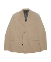 Long-sleeved wool suit coat EU50 muddy gray