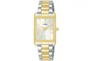 Lorus RG286VX9 Silver Dial Gold Stainless Steel Womens Watch