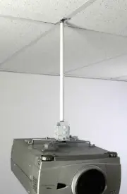 ALZO Suspended Drop Ceiling Video Projector Mount with Scissor Clamp for T-Bar A