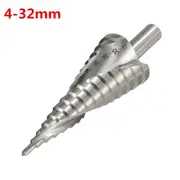 4-32Mm Hss Triangular Handle Spiral Groove Step Cone Drill Bit Hole Cutter