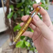 EDC Ultem PEI + Titanium Keychain Ball Pen Mechanical Pen Office Signature Pen