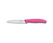 Victorinox Vegetable Knife Serrated 10cm Pink