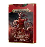 AoS Blades of Khorne Warscroll Cards (3rd) - Age of Sigmar Warhammer Fantasy YHP