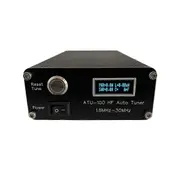 ATU-100 1.8-50MHz Automatic Antenna Tuner By N7DDC + 0.91 OLED V3.2 Version Black