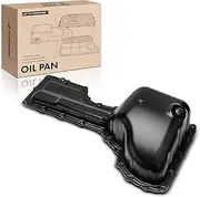 A-Premium Oil Pan Replacement for Chevrolet Silverado 2500/3500 GMC Sierra 2500/3500 2017-2019, Lower, 6.6L Diesel
