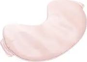 Beavorty Blindfold Eye Masks Sleeping Eye Blinder Fully Light Blocking Masks Sleep Eye Shade Sleep Masks for Women Hotel Eye Mask Night Sleep Eye Cover Sleeping Eye Mask Silk Cotton Pink
