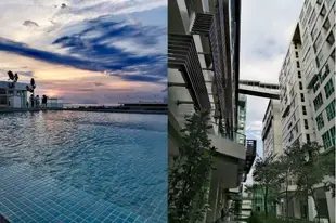 中心商業區的2臥室公寓 - 70平方公尺/1間專用衛浴Kota Kinabalu City Centre SA-Little Panda Homestay