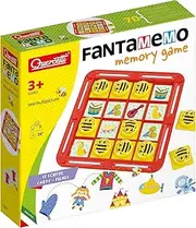 Quercetti - 1052 Fantamemo Bee - Multi-Theme Cards - Memory Game for Children, Memory Game and Association Game