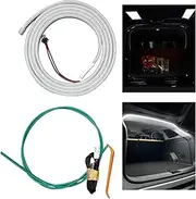 Rissunkv Car Led Strip Lights | Ambient Lighting Car - Flexible Rear Trunk Lighting, Illumination Decoration for Cargo Area