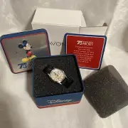 mickey mouse 75th anniversary watch New In Box New Battery