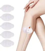 GRLEAYIE Catheter Legband Fixation Stickers，Catheter Bag Holder，Urinary Tube Holder Adhesive Pad Anti Slip Collector Drainage Stabilization Device for Incontinence(5PCS)