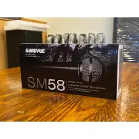 在飛比找蝦皮購物優惠-「格揚音響」SHURE SM58 有線動圈麥克風 附原廠線材