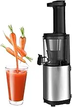 Portable Pomace Separation Juicer, Cold Press Juicer Machine, Slow Masticating Juicer, Fruit and Vegetable Juice Extractor, High Juice Yield