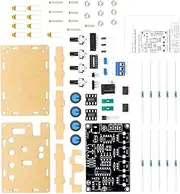 ICL8038 Low-Frequency Signal Generator DIY Kit Sine Triangle Square Output Adjustable 5Hz~400KHz Frequency Module with Acrylic Case