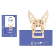 Wooden Mechanical Clamp DIY Craft Kit Kids Tool Toy Science Project Complete