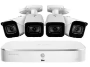 New Lorex 4K 8-Channel 2TB NVR Security System 4 Smart Motion 4K IP Camera