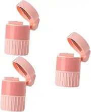 FOMIYES 3pcs Box Travel Dispenser Container Medicine Case Cutter Daily Pill Box for Easy Dosage