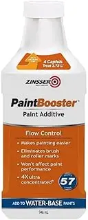 Zinsser PaintBooster Flow Control Water Base Paint Additive, 946 ml, Clear