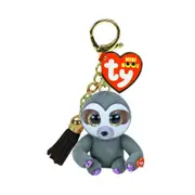 Ty Mini Boos Dangler The Grey Sloth Clip
