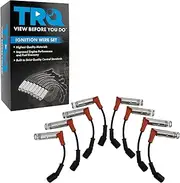 TRQ Spark Plug Wire Set Compatible with 2005-2006 Chevrolet 2005 GMC Isuzu Pontiac