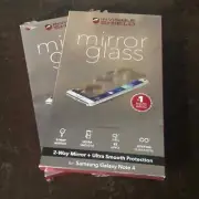 Lot of2 ZAGG InvisibleShield Mirror Glass Screen Protector for Galaxy Note 4 NEW