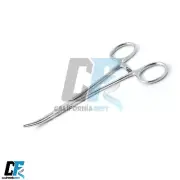 Surgical Curved Kelly Locking Clamp Forceps Hemostatic Artery Toothed Surgical