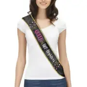 The Queen Of All Nighters! Sash 1 Piece