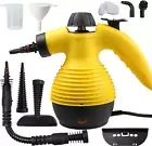 Steam Cleaner Handheld, Portable Steamer for Cleaning, Home & Auto Detailing, 9