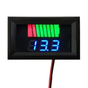 0.56'' LED 12V-60V Waterproof Battery Charge Level Indicator Digital Voltmeter