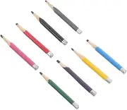 VICASKY Collectible Mini Pencil Models 8pcs Miniature Wooden Pencils Educational and Home Decor Safe for Boys and Girls