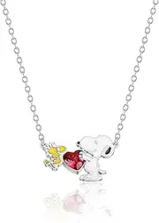 [Peanuts] Official Licensed Jewelry - Snoopy Necklace, Earrings, or Snoopy and Woodstock Necklace - Gifts