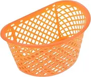 HOOTNEE Small Pram for Baby Diaper Storage Stroller Bag Organizer Faux Rattan Design Easy Install Nursery Accessory