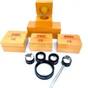 Fundus Diagnose Lens 20D 78D 90D 3 Mirror & 4 Mirror gonio Lens