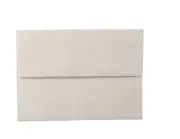 St. John Tech Envelope Travel Organizer Tri-Fold Leather Wallet Gray New $190