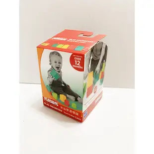 新益智連環罐PLAYSKOOL 幼兒玩具 : 益智積木盒立方體遊戲含8色方塊 兒樂寶 HASBRO 公司貨全新未拆