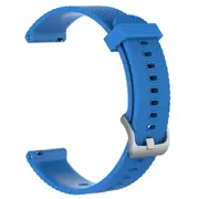 2 Pcs For Ticwatch C2 Smart Watch Replacement Solid Silicone Strap Wristband Sky Blue