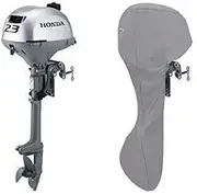 Oceansouth Outboard Motor Full Cover for Honda (Honda 1CYL 57cc BF2.3 Full Cover (L) 20in/471mm Leg (2014>), Outboard Motor Full Cover for Honda)