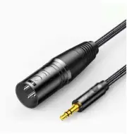 AV182 3.5mm TRS Male to XLR Male for Microphone Mixer Adapter Cable 1M 2M