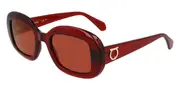 Salvatore Ferragamo SF2038SE 224 Women’s Sunglasses Red Size 51