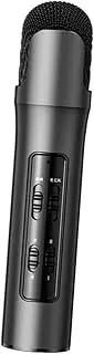 ERINGOGO 1 Set Handheld Microphone for Recording Ktv Karaoke Mini Mic with Noise Reduction Comfortable Grip Broad Frequency Range Compatible with Mobile Phones Computers