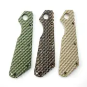 New 1 PC G10 Crater Pattern Knife Handle Scales for Strider SMF
