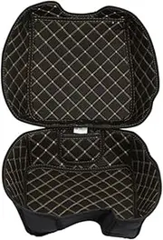 for GIVI E30TN E30 TN E 30 TN Motorcycle Rear Luggage Box Inner Liner Pad Tail Case Inner Bag Tail Trunk Case Box Lining Cushion Protective Trunk Liner(Black Upper Lower)