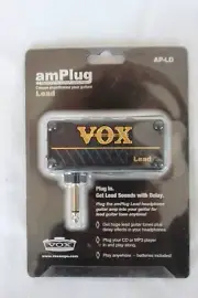 VOX amPlug Lead AP-LD Headphone Guitar Amplifier Plug Battery Powered 2 AAA