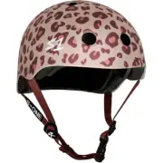 S-One Helmet Lifer 2XL Light Pink Cheetah - Pink Helmet Posse Collab