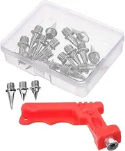 [Sosoport] Spikes Replacement Set Short Sharp Long Metal Spikes for Running Shoes