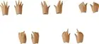 Harmonia bloom hand parts set [bloom / Sunset] figure GSC18917